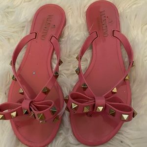 Pink Valentino Sandles